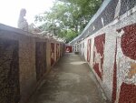 An alley inside the Rock Garden, Malampuzha