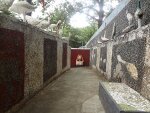 An alley inside the Rock Garden, Malampuzha