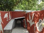 An alley inside the Rock Garden, Malampuzha